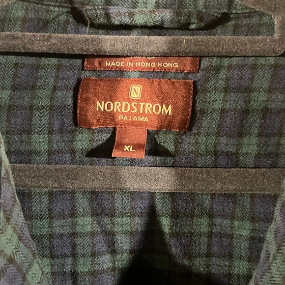 Men’s Flannel Pajama Shirt - Picture 2 of 4